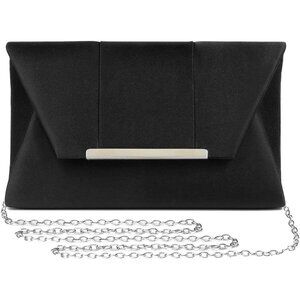 Sophisticated 9.5" Silk Evening Clutch - The Ultimate Party and Wedding Purse